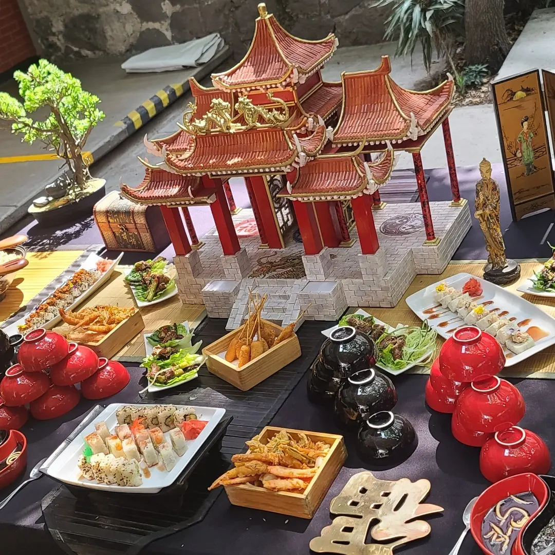 Evento de buffet, sushi, yakitori, kushiagues, Tempura y Ramen Evento de buffet, sushi, yakitori, kushiagues, Tempura y Ramen