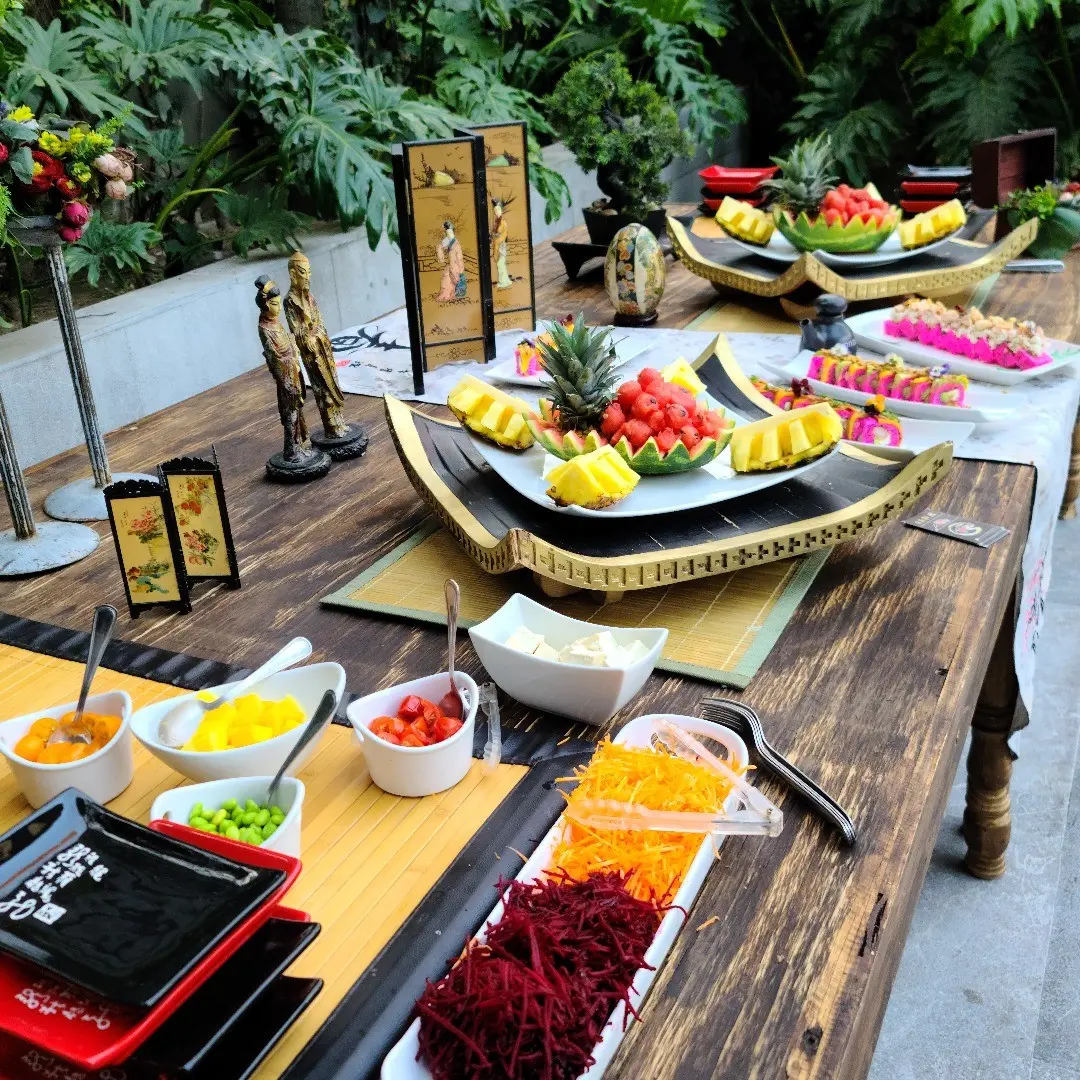 Barra de Pokebowls. Barra de Pokebowls.